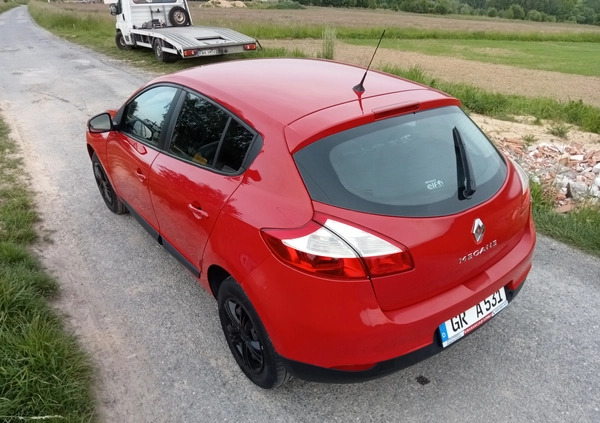 Renault Megane cena 19900 przebieg: 245760, rok produkcji 2009 z Ziębice małe 667